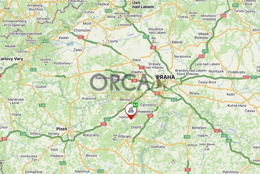 0,67 ha pozemků v k.ú. Hostomice nad Bílinou