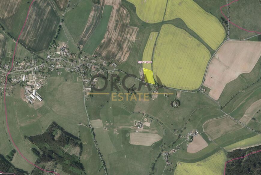 1 ha trvalého travního porostu v k.ú. Kyje u Hajnice