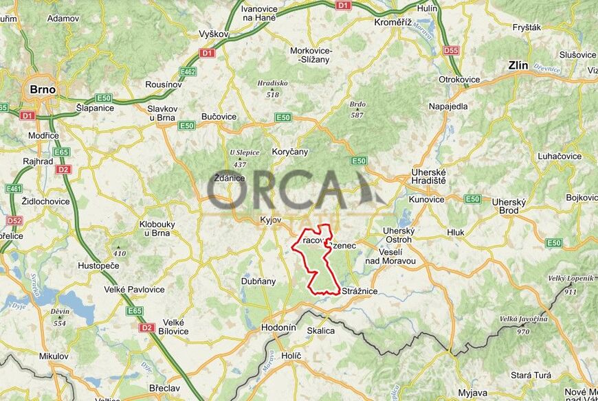 Zajímavé pozemky v k.ú. Vracov