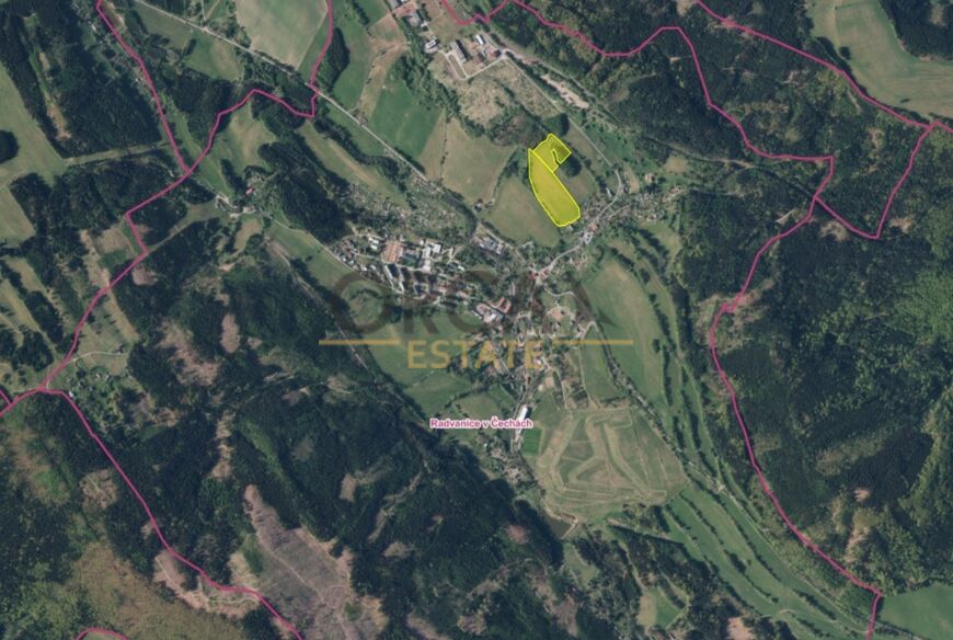 2 ha pozemků v k.ú. Radvanice v Čechách