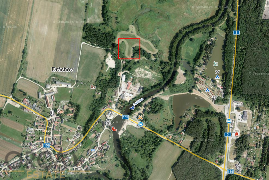 Prodej pozemků v podílovém spoluvlastnictví 5015m2 v k.ú. Dráchov