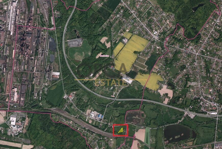 Prodej 0,4 ha pozemků v k.ú. Bartovice