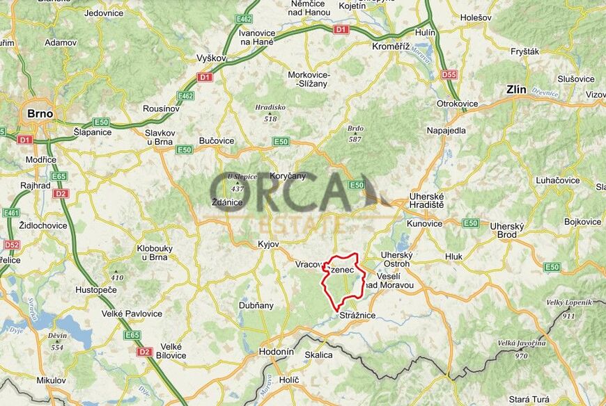 0,18 ha pozemku v k.ú. Bzenec