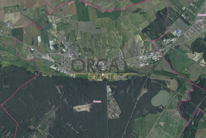 0,18 ha pozemku v k.ú. Bzenec