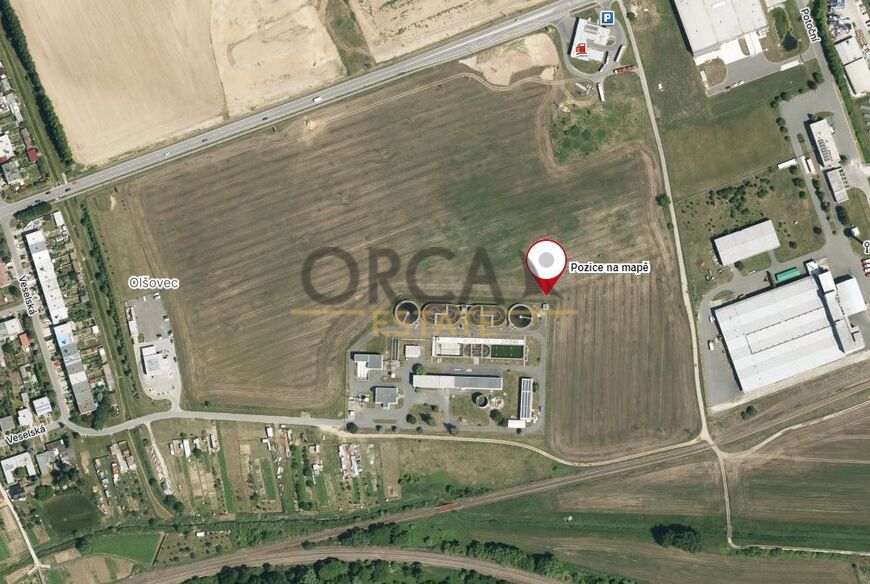 Pozemek v průmyslové zóně o výměře 523 m2 v  k.ú. Bzenec (okres Hodonín)