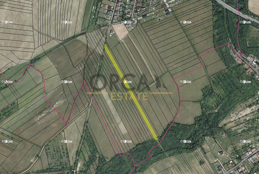 0,46 ha pozemku v k.ú. Skoky u Staměřic