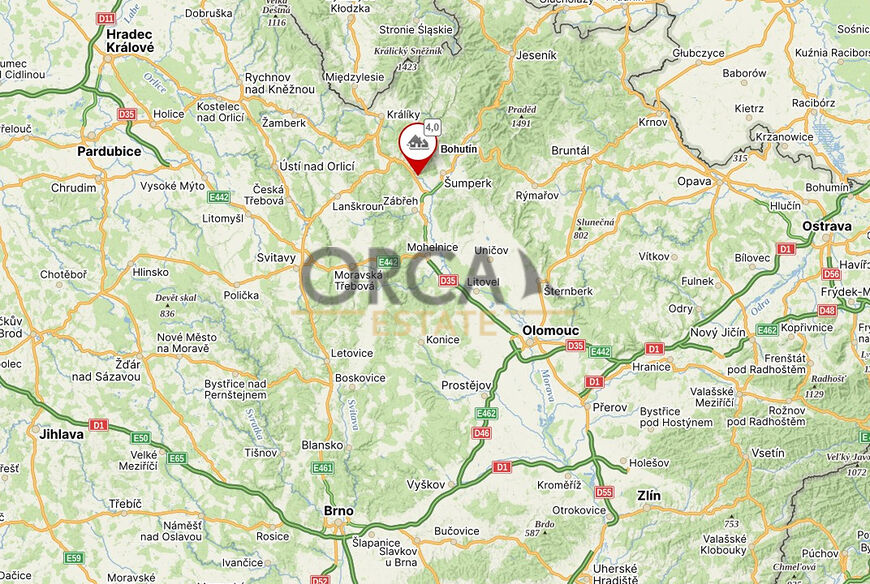 0,15 ha pozemku v k.ú. Bohutín nad Moravou