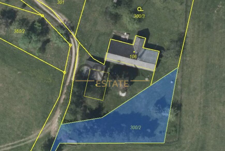 Prodej podílu 1/24 pozemků o podílové výměře 1464 m2 v k.ú. Borovnice u Staré Paky (okres Trutnov)