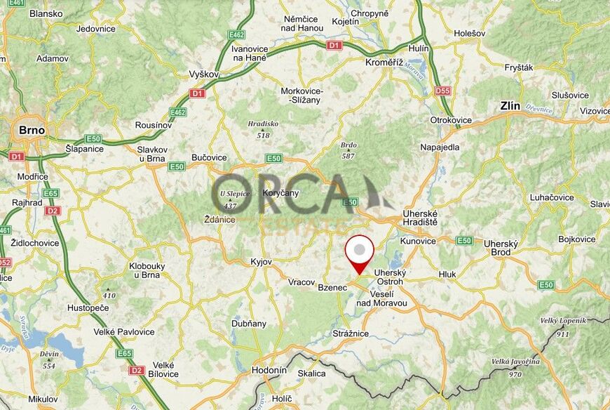 Pozemky v k.ú. Moravský Písek