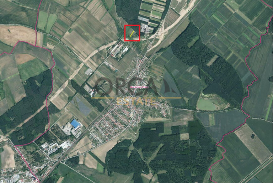 Pozemek v k.ú. Moravský Písek