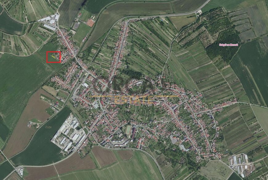 Pozemek v k.ú. Kobylí na Moravě