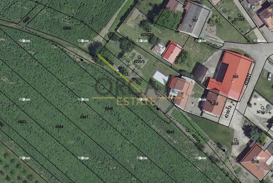 Pozemek v k.ú. Kobylí na Moravě