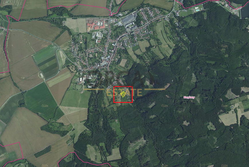 0,4 ha pozemků v k.ú. Koryčany