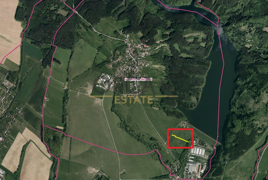 0,2 ha pozemků v k.ú. Hrobice na Moravě