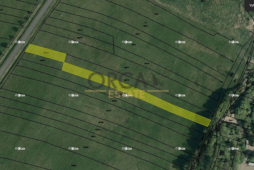 0,2 ha pozemků v k.ú. Hrobice na Moravě