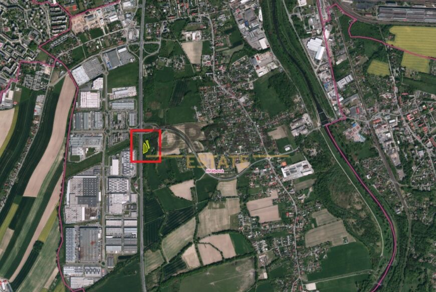 0,1 ha pozemků v k.ú. Hrabová