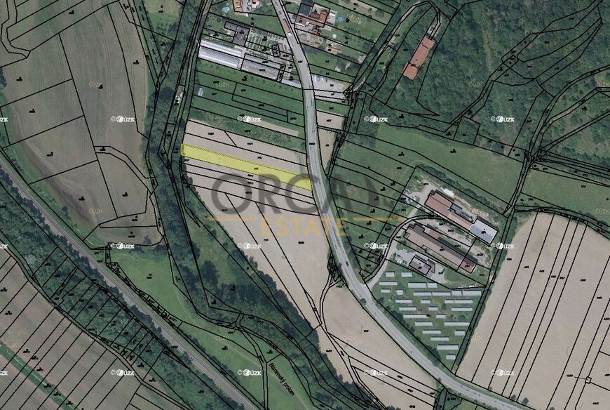 Prodej pozemku o výměře 1437 m2 v k.ú. Lhota Rapotina