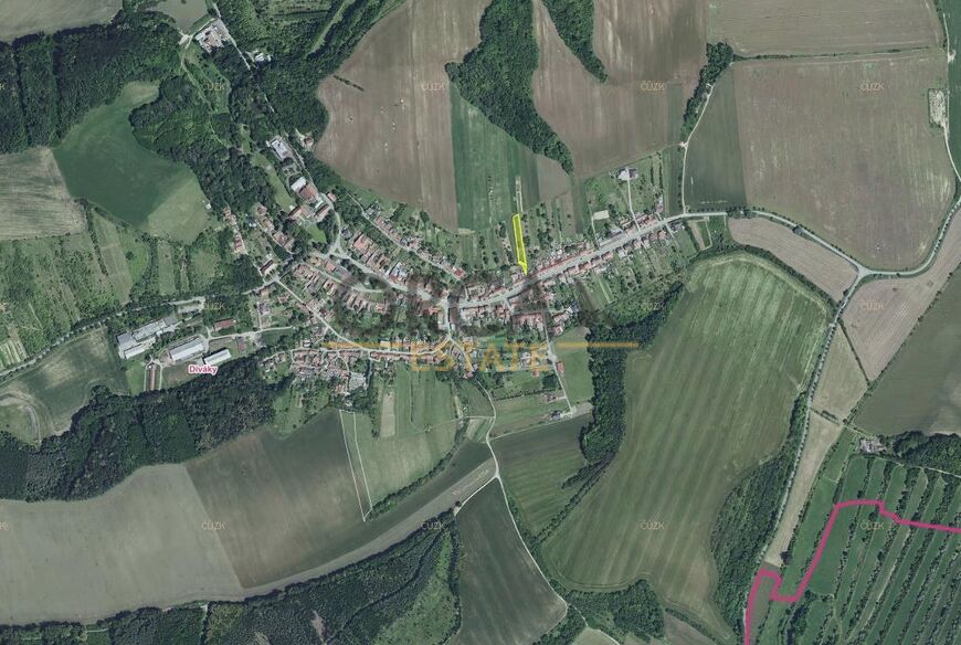 Pozemky v k.ú. Diváky