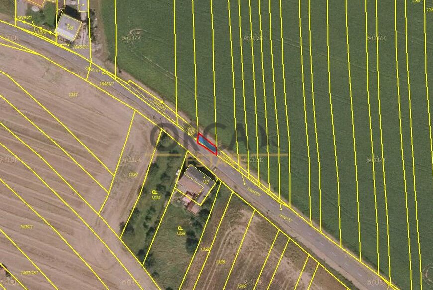 Ostatní plocha v k.ú. Pornice