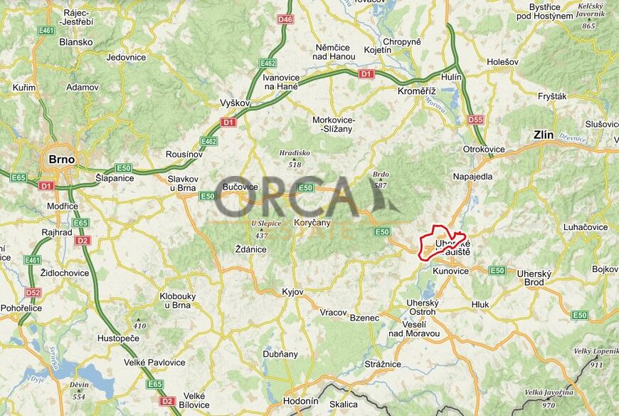 0,3 ha pozemku v k.ú. Staré Město u Uherského Hradiště