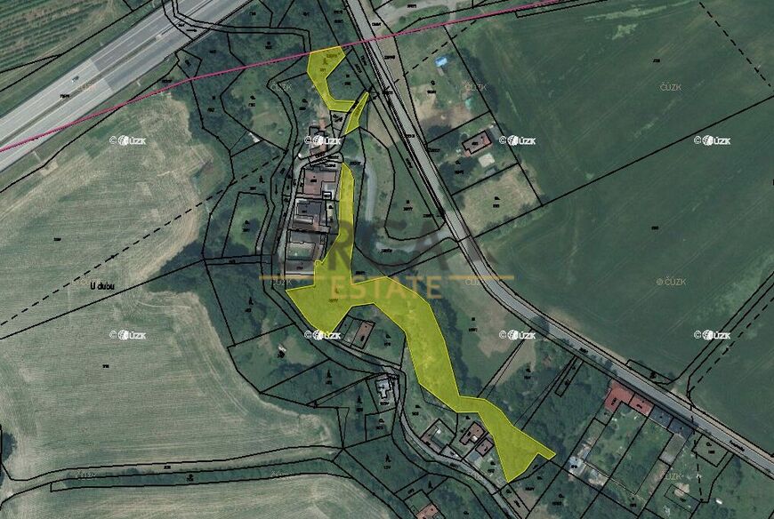 Podíl na pozemcích v k.ú. Suchdol nad Odrou