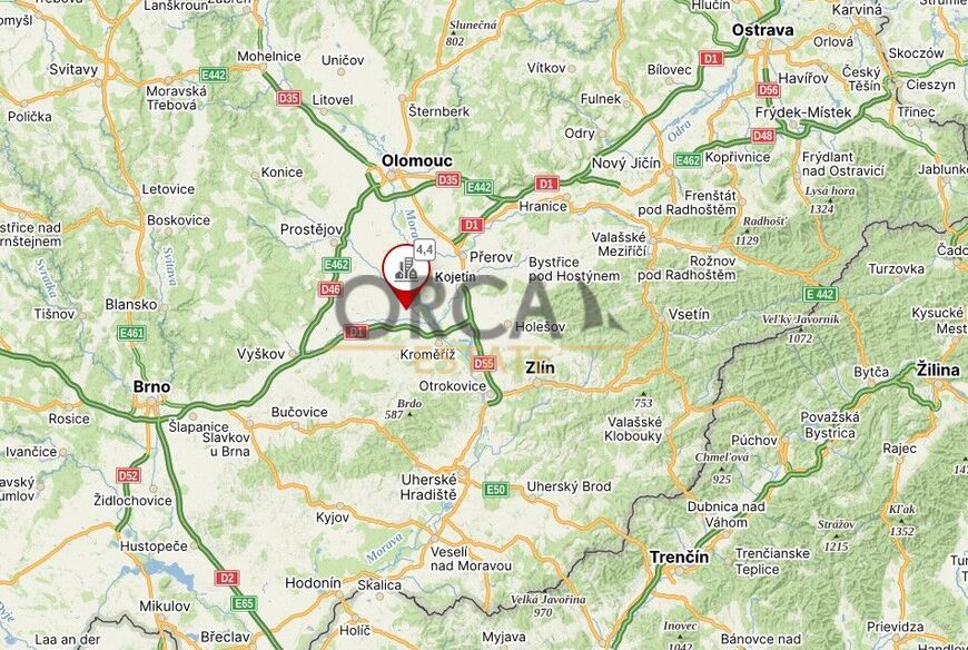 Ostatní plocha v k.ú. Kojetín