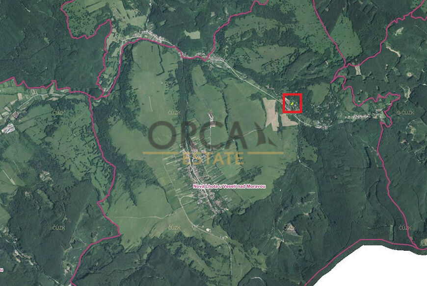 Pozemek v k.ú. Nová Lhota u Veselí nad Moravou