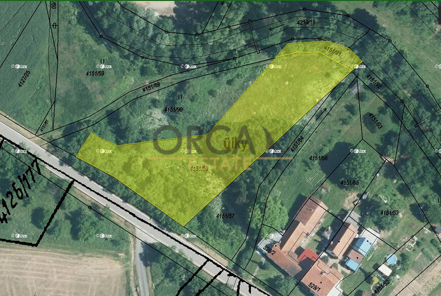 0,12 ha pozemků v k.ú. Nová Lhota u Veselí nad Moravou