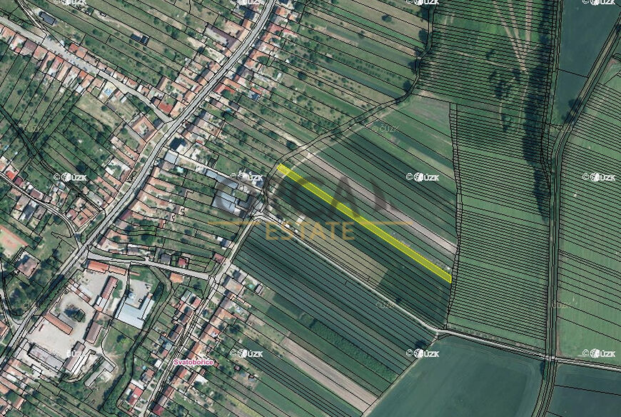Pozemek v k.ú. Svatobořice