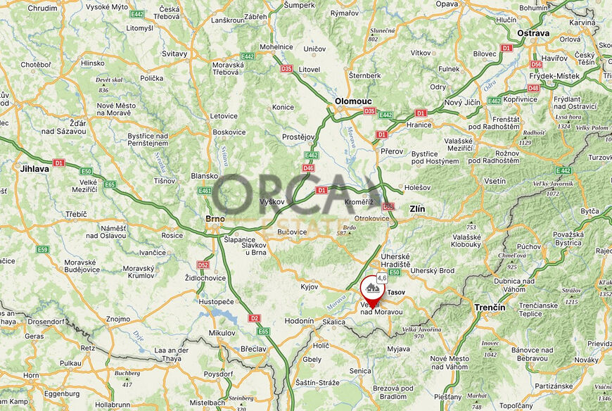 0,1 ha pozemků v k.ú. Tasov nad Veličkou