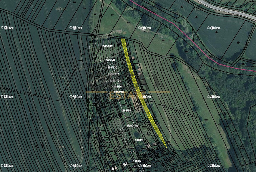 0,1 ha pozemků v k.ú. Tasov nad Veličkou