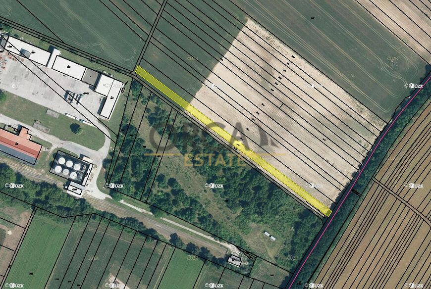 Pozemek v k.ú. Vlkoš u Kyjova