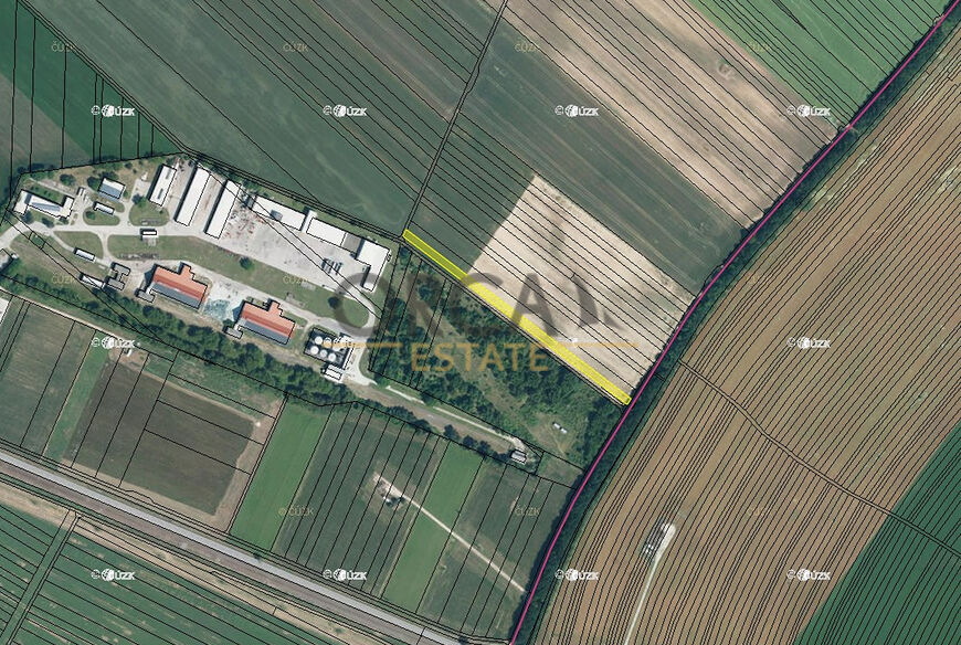 Pozemek v k.ú. Vlkoš u Kyjova