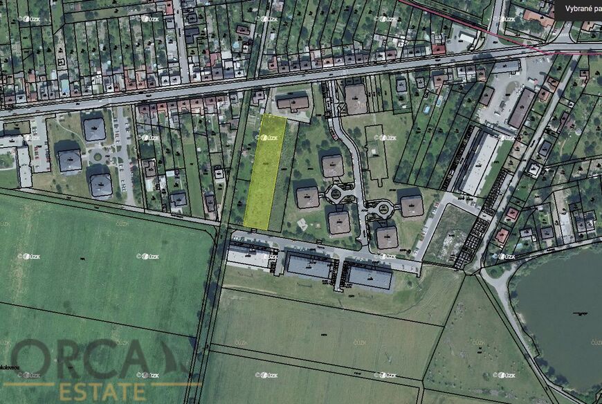 Prodej spoluvlastnického podílu investičního pozemku 2811 m2 v k.ú. Slavonín