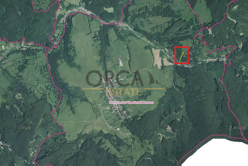 Zajímavé pozemky v k.ú. Nová Lhota u Veselí nad Moravou