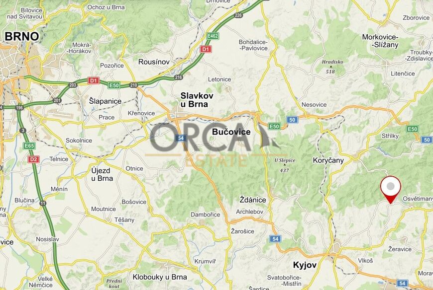 Prodej 0,15 ha pozemků v podílovém spoluvlastnictví v k.ú. Vřesovice