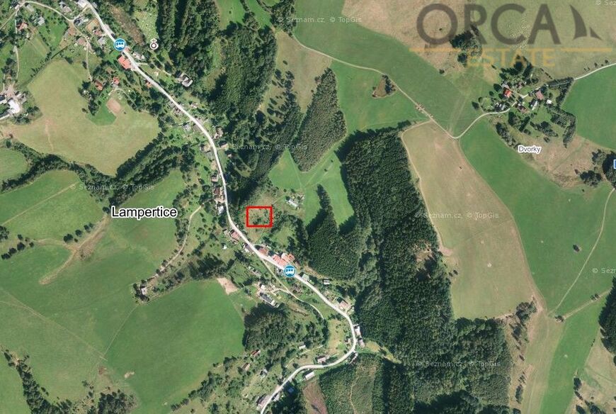 0,6 ha zajímavých pozemků v k.ú.  Lampertice