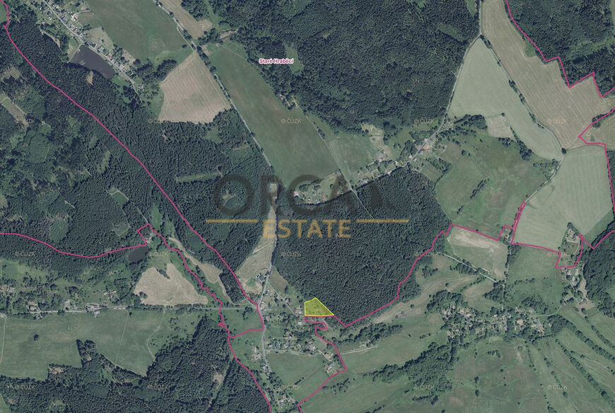 0,24 ha pozemku v k.ú. Staré Hraběcí