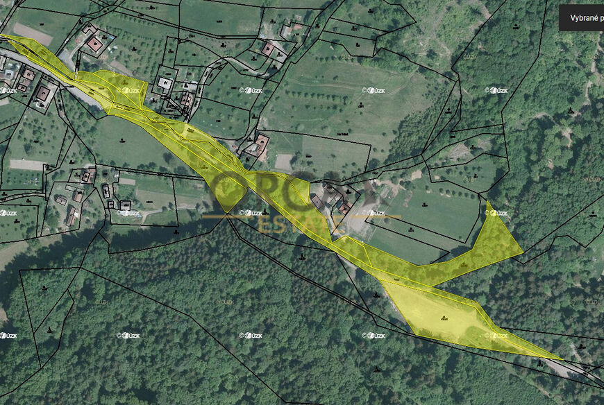 Spoluvlastnický podíl na pozemcích v k.ú. Nedašov