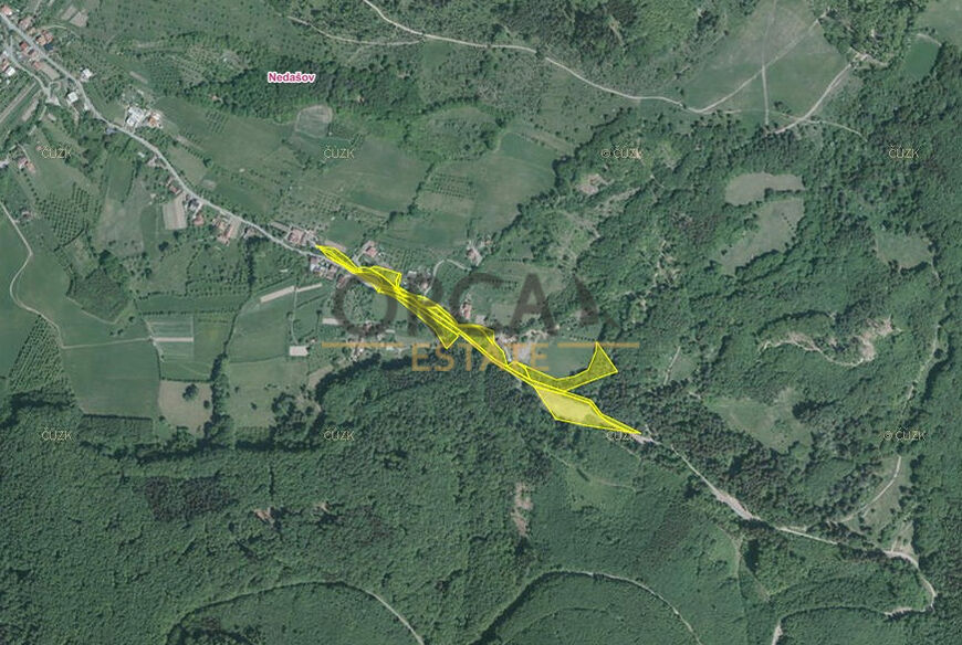 Spoluvlastnický podíl na pozemcích v k.ú. Nedašov