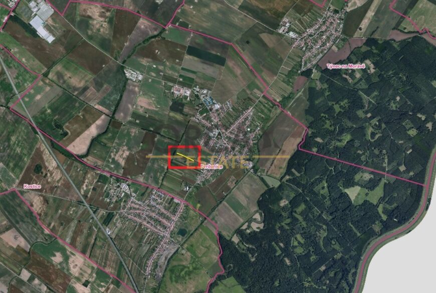 0,2 ha zajímavých pozemků v k. ú. Tvrdonice