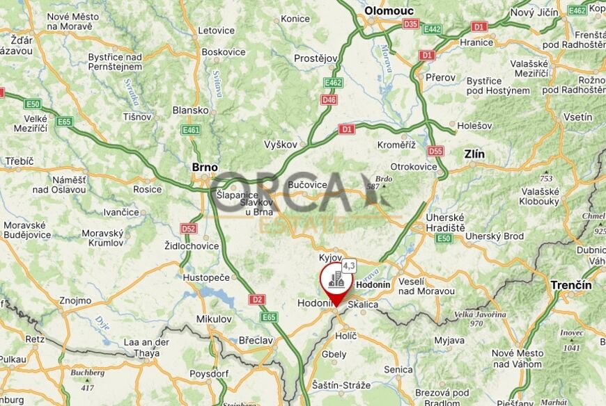 Pronájem garáže v Hodoníně - Kapřiska