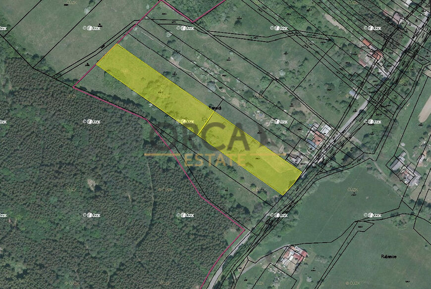 Prodej 0,6 ha zemědělských pozemků v k. ú. Lopeník