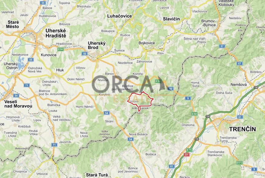 Prodej 0,6 ha zemědělských pozemků v k. ú. Lopeník