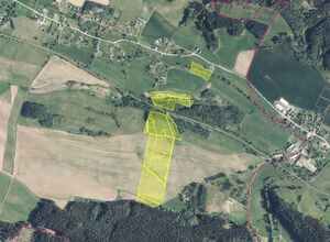 Fotografie nemovitosti - 0,43 ha pozemků Borovnice u Staré Paky