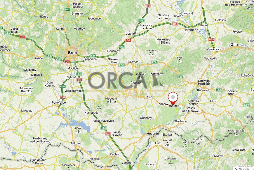 0,4 ha orné půdy v k. ú. Bzenec