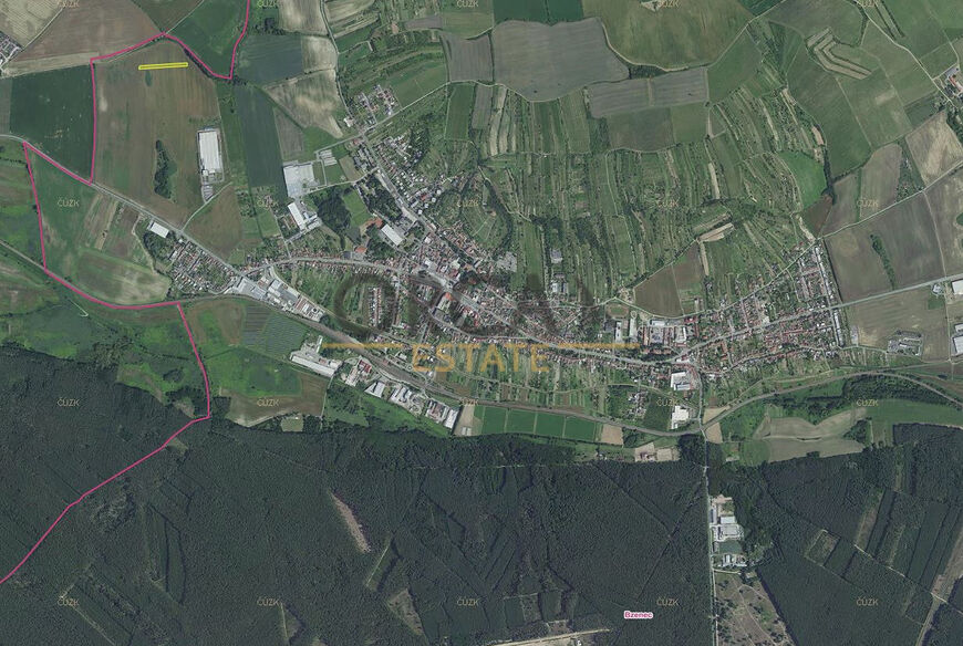 0,4 ha orné půdy v k. ú. Bzenec