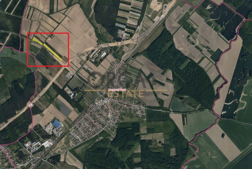 Prodej pozemků v k. ú. Moravský Písek o výměře 11.506 m2