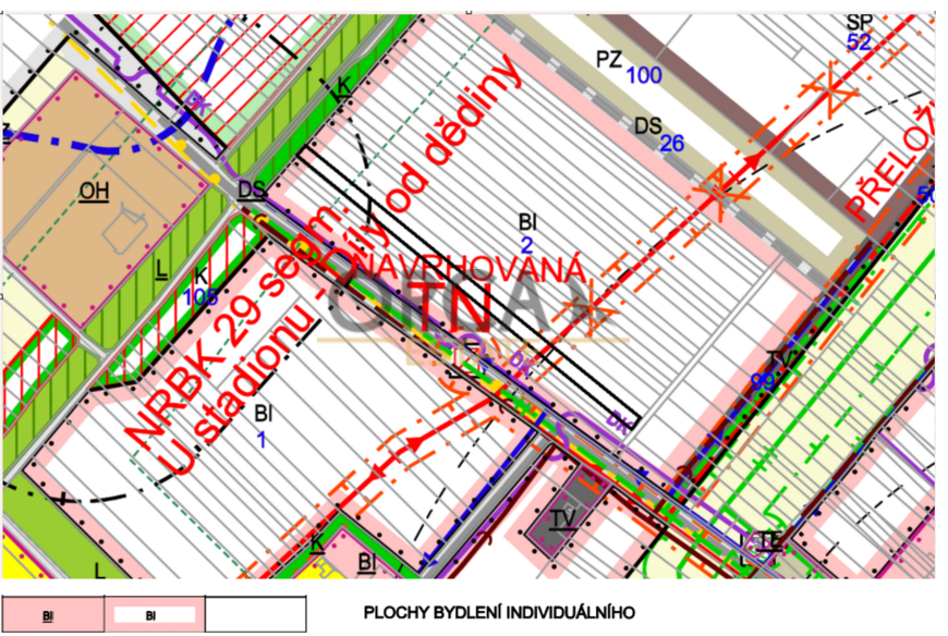 Pozemek v k. ú. Moravský Písek o výměře 2177 m2