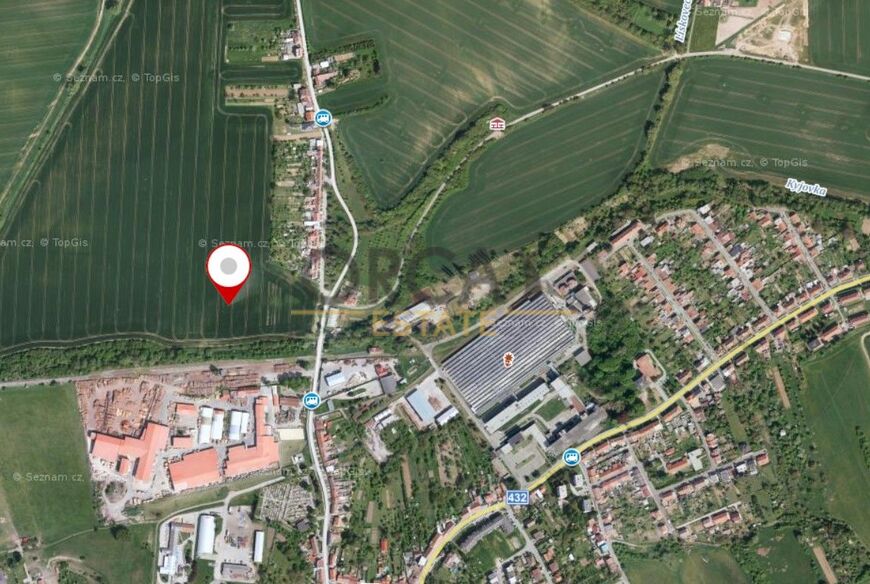 Prodej pozemků v k. ú. Koryčany o výměře 8104 m2